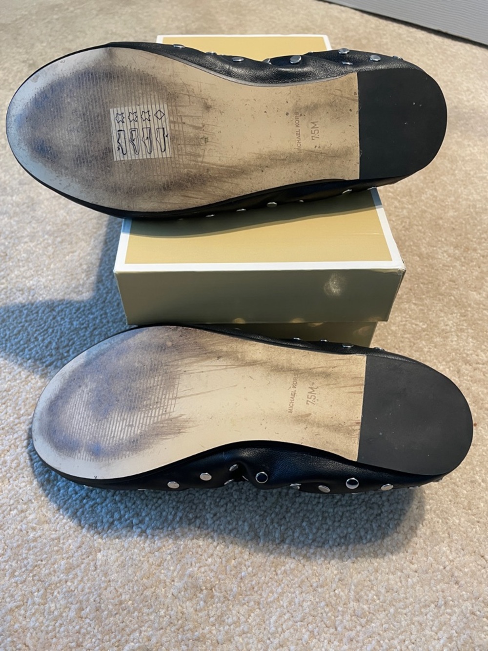 Michael Kors Amy Ballet Flats with Studs - Picture 7 of 11
